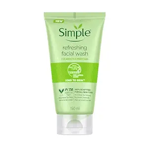 Simple Kind to Skin Refreshing Facial Wash Review: Best Gentle Face Wash for Sensitive Skin?