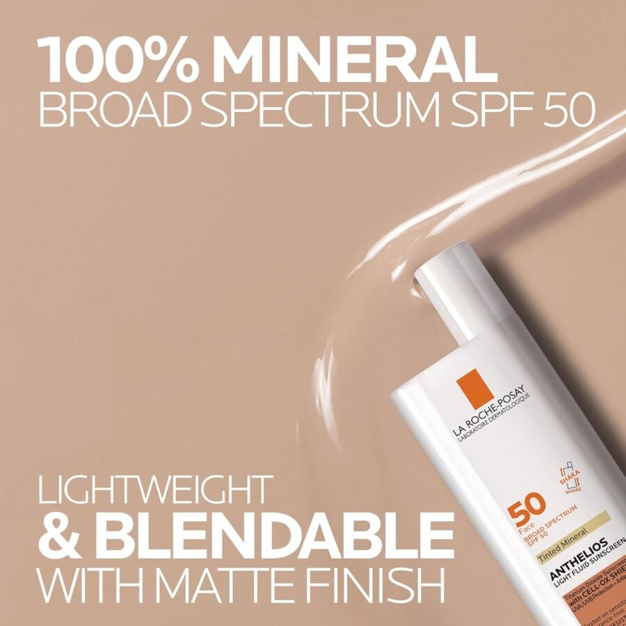 La Roche-Posay Anthelios Mineral Tinted Sunscreen SPF 50 Review 2026: Honest Tested Review for Sensitive & Oily Skin